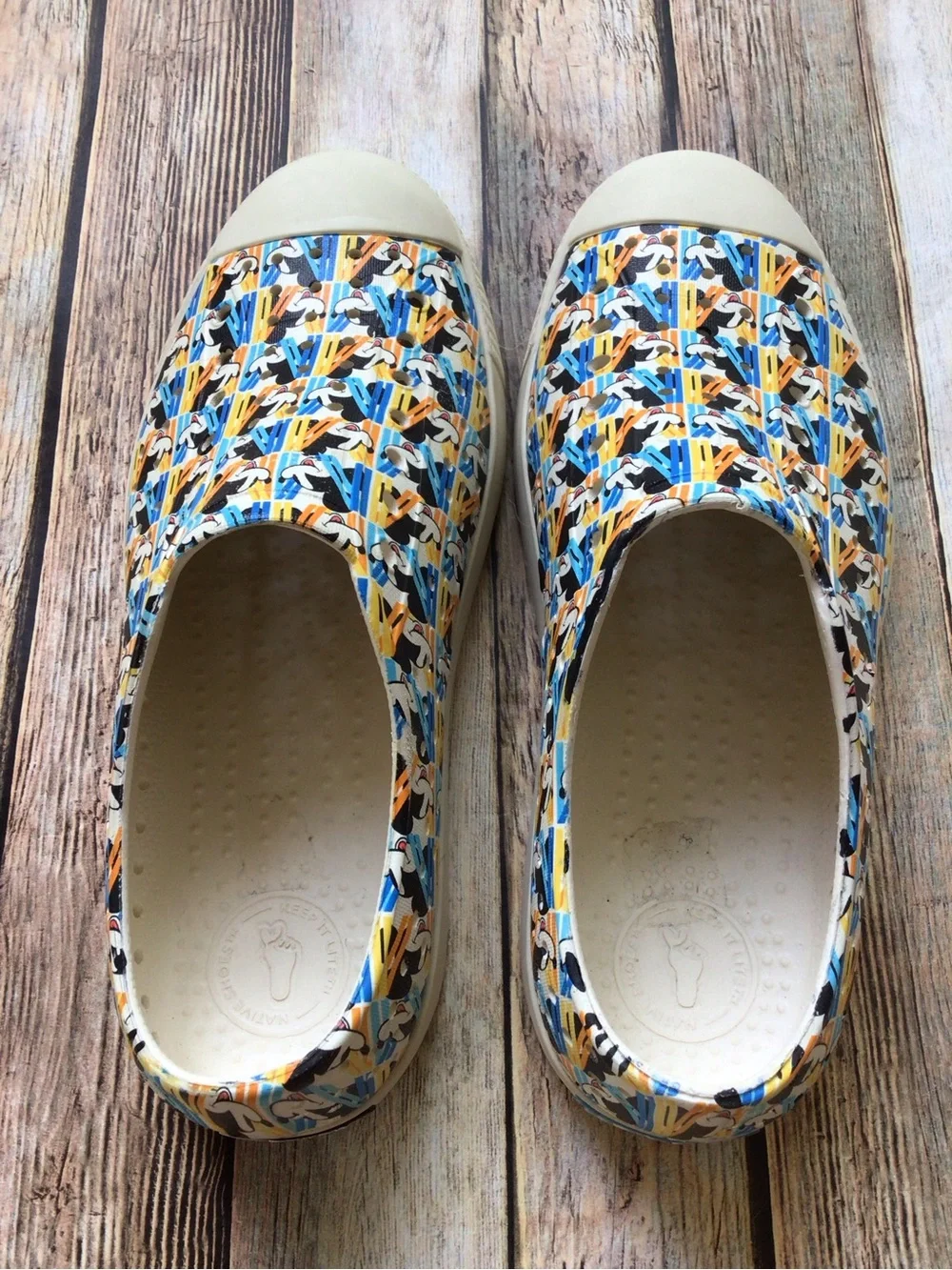 Native + Disney Stay Positive Retro Disney Jefferson Shoes